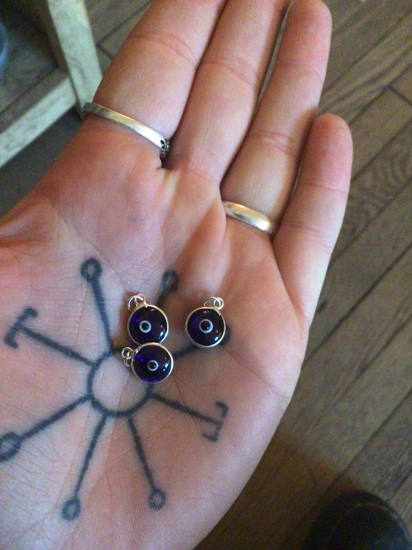 Tiny Evil Eye Charm