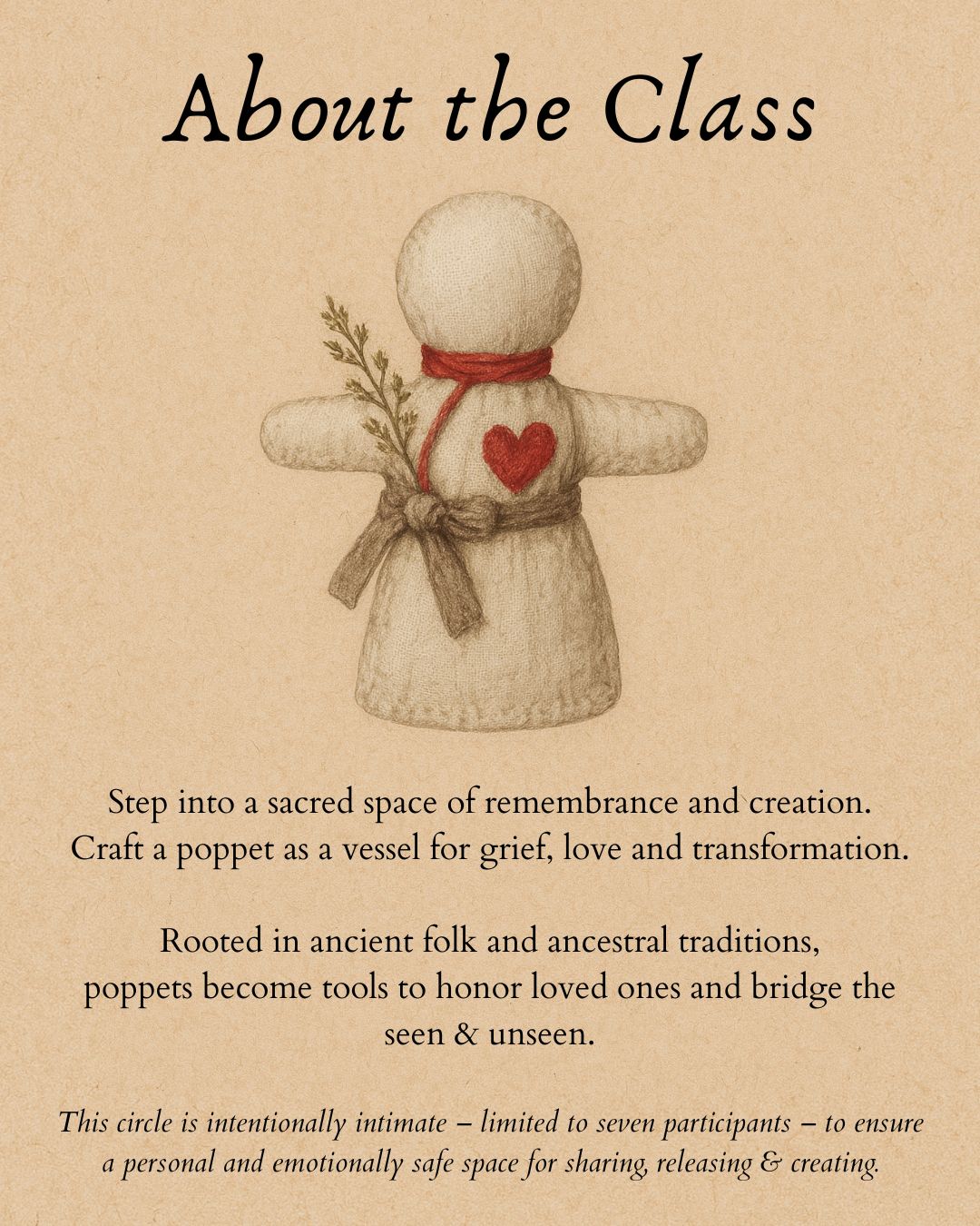Poppets as Healing Tools with MuggaRose