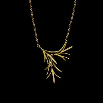 Rosemary Pendant on 16" Chain