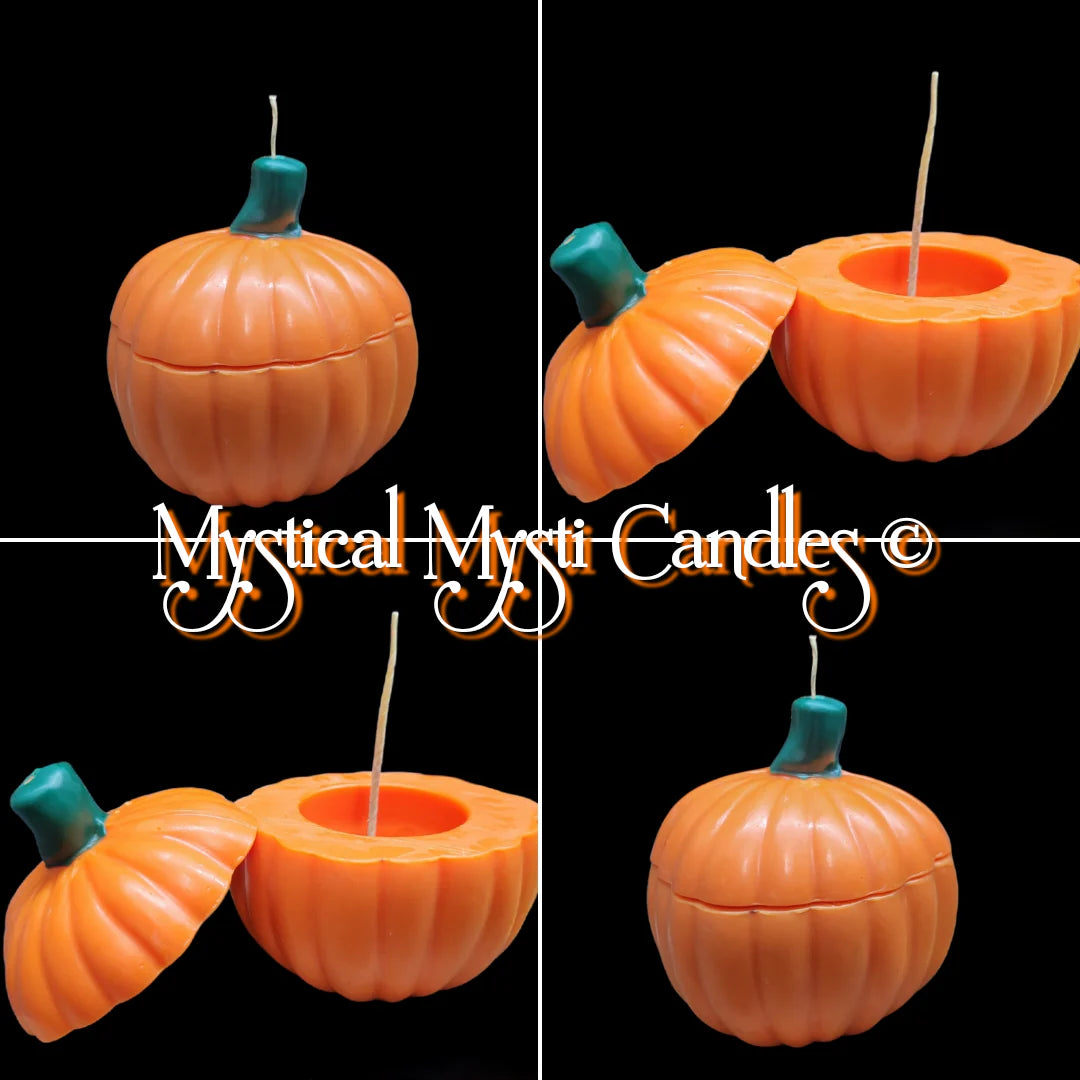Pumpkin Box Candle