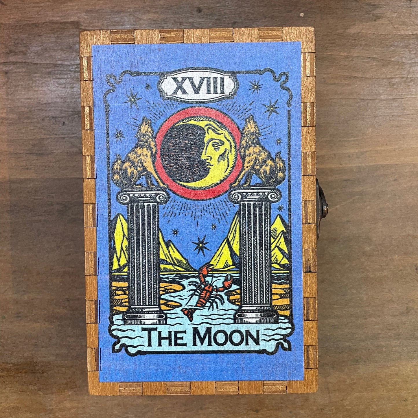 The Moon Tarot Card Box