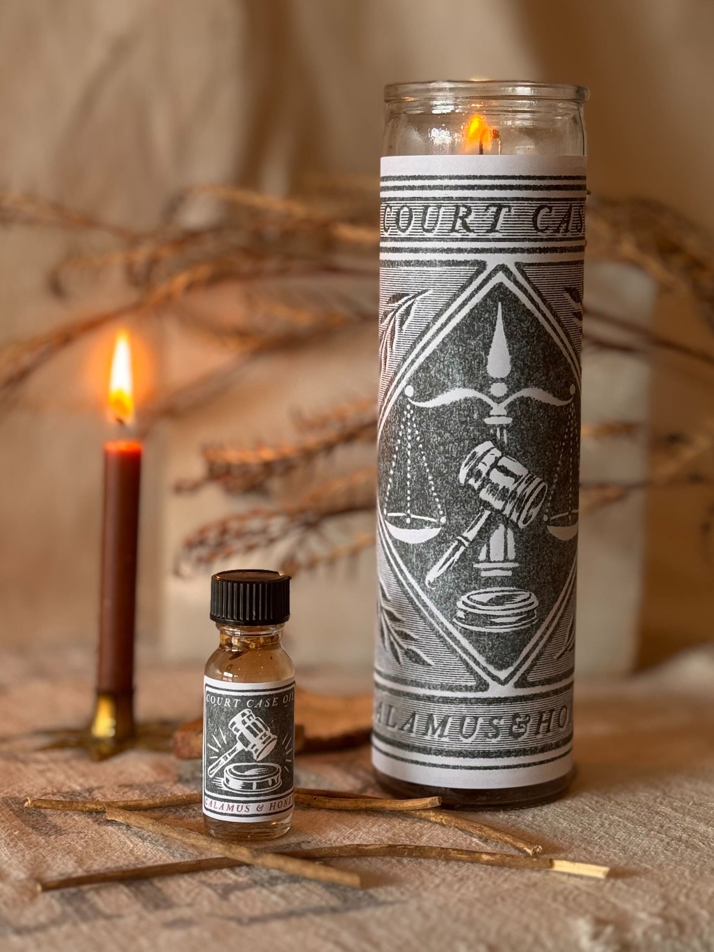 Court Case 7-Day Fixed Candle