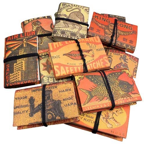 Mini Journal Vintage Matchbox