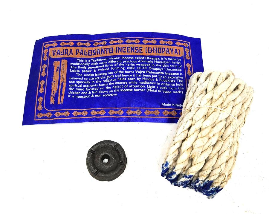 Palo Santo Rope Incense with Burner