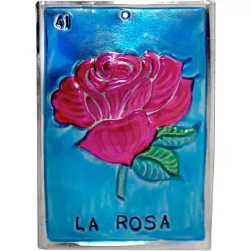 Rosa Loteria Plaque