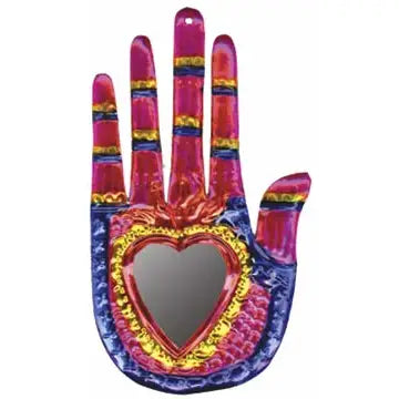 Hand & Heart Mirror Milagro
