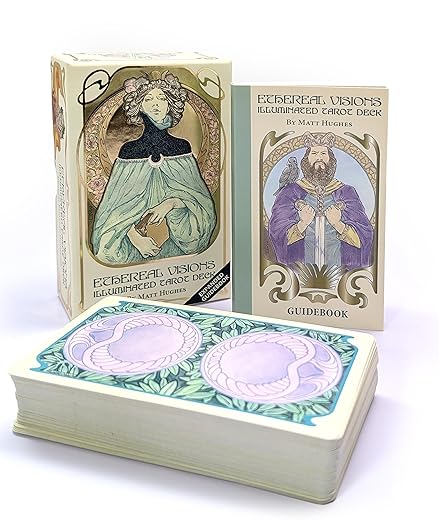 Ethereal Visions: Illuminated Tarot Deck