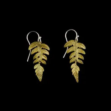 Fern Single Leaf Earrings