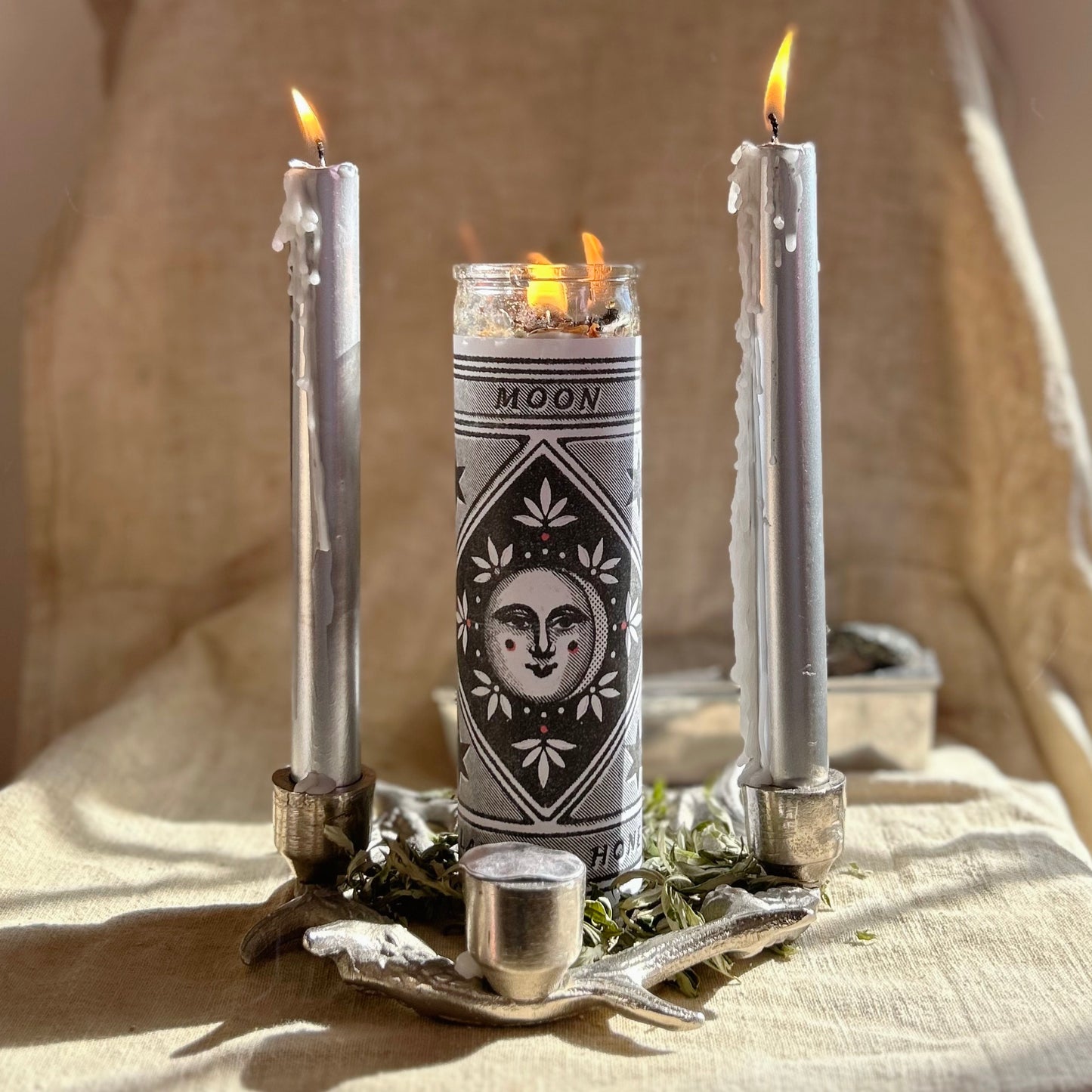 Moon 7-Day Fixed Candle