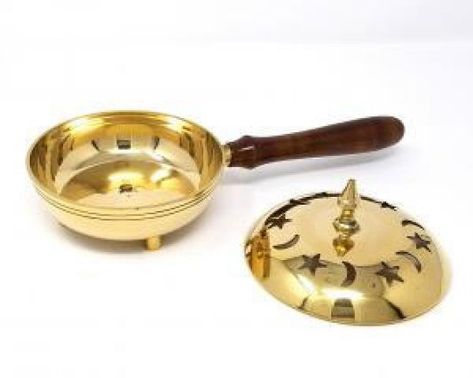 10" Brass Burner with Handle