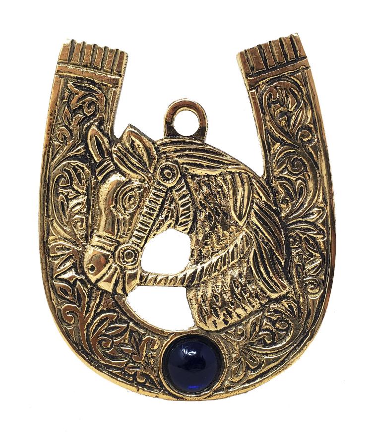 Evil Eye Horse Horseshoe