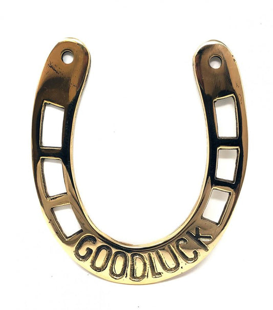 Brass Good Luck Horseshoe