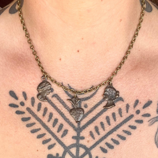 Heart & Mind Milagros Necklace