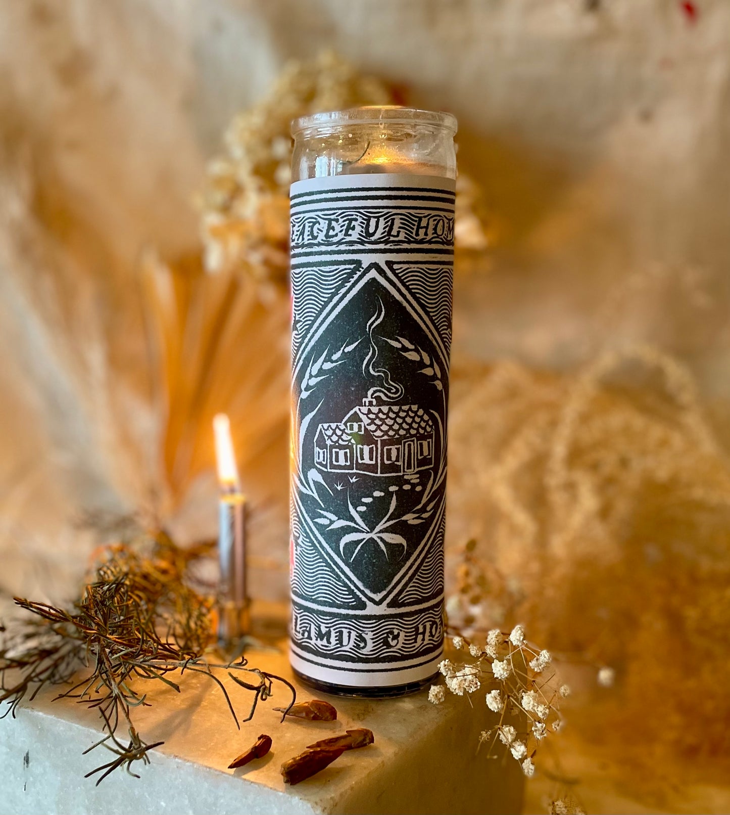 Peaceful Home Fixed 7 Day Candle