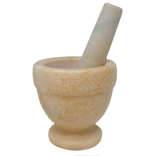 Sunset Jade Mortar & Pestle 4x4